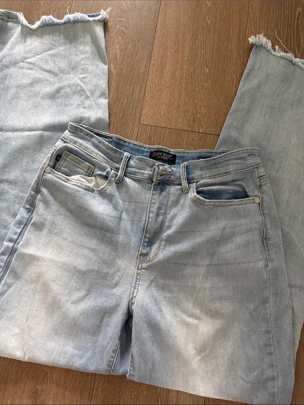 Judy Blue Wide Leg Jeans Light Wash